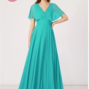 Azazie Formal Dress + Matching Tie & Pocket Square